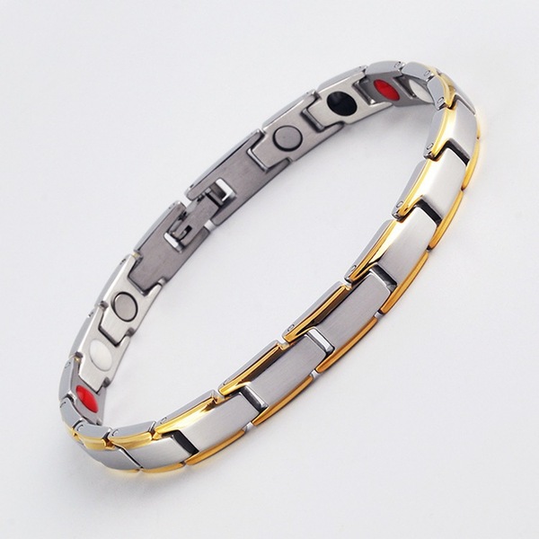 Wish Cross-Border Hot Selling Women's Detachable Couple Magnet Bracelet Men's Retro Creative Magnetic