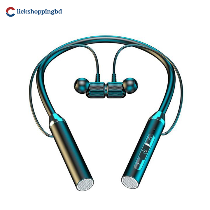 Wireless Headphones Bluetooth 5.0 Neckband Earphones Silicone Hifi 9D Stereo Sports Headset Halter Waterproof Magnetic Earbuds